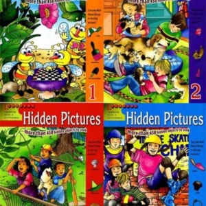 Hidden pictures - Trò chơi tìm vật trong hình (PDF)