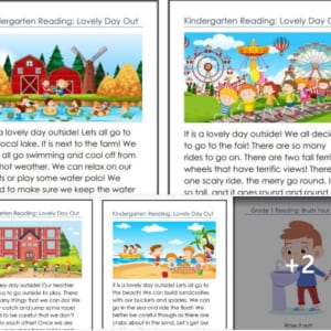Kindergarten Reading Worksheets MrGreg - Luyện đọc cho bé